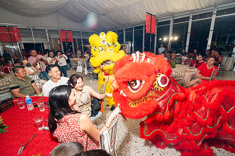 Solea Seaview Resort, Glass Tent open doors on Moon Festival.
