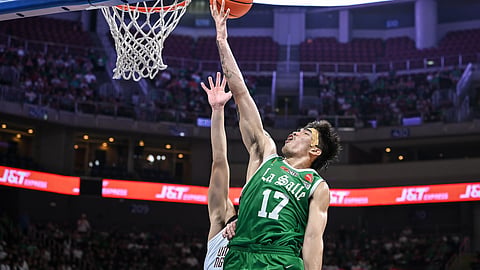 MVP FRONTRUNNER: Kevin Quiambao made another emphatic case for the MVP plum with another dominant performance in the UAAP hoop wars on Sunday night, Nov. 5, 2023 at the SM Mall of Asia Arena. /