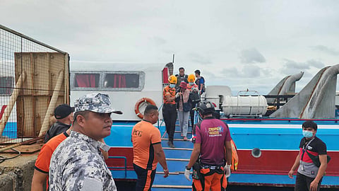 Passengers onboard the distressed fastcraft were rescued following mechanical trouble in the vicinity waters between Panay and Bacolod City on Tuesday, November 21.
