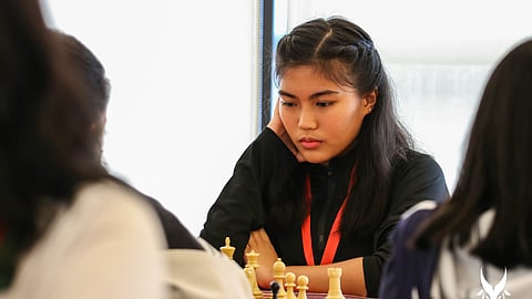 UNSCATHED. Davao City’s national woman master (WNM) Samantha Umayan keeps her unbeaten record in the University Athletic Association of the Philippines (UAAP) Season 86 high school girls' chess competition, which recently resumed.