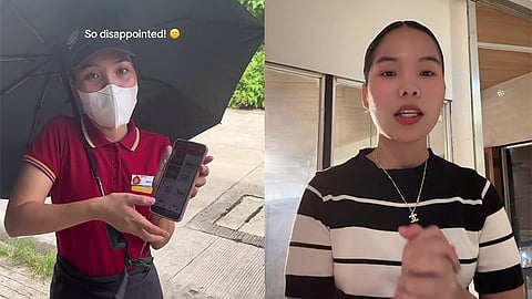 The female service crew from a prominent fast-food chain, who gained online attention for soliciting door-to-door orders, has officially resigned from the establishment amicably.