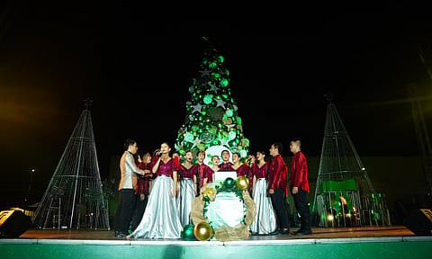 DGT lights 30-foot Christmas tree to usher in limitless possibilities