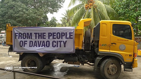 Davao City to send aid to 15 LGUs
