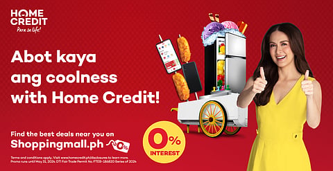 SUMMER PROMO. Conquer the hot weather with your dream air-conditioners, refrigerators, fans, chillers, and other home devices and enjoy the back-in-a-limited-time 0% interest promo.