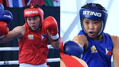 WOMEN POWER. Nesthy Petecio and Aira Villegas, the last Filipino contenders, keep their Paris 2024 Olympics hopes alive as they dominated their respective rivals in the 1st World Olympic Boxing Qualifying Event in Busto Arsizio, Italy.