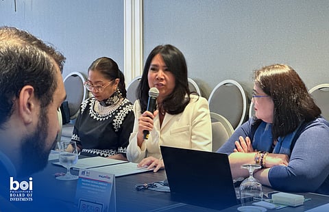 In photo (L-R): NCIP Chairperson Jennifer Sibug-Las, Consul General of the Philippines in Toronto Angelica Escalona, and BOI-IDS Executive Director Ma. Corazon Halili-Dichosa
