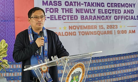 Suspended Davao del Norte Governor Edwin Jubahib