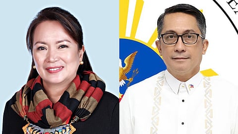 Mabel Sunga Acosta (left), Leo Tereso Magno (right)