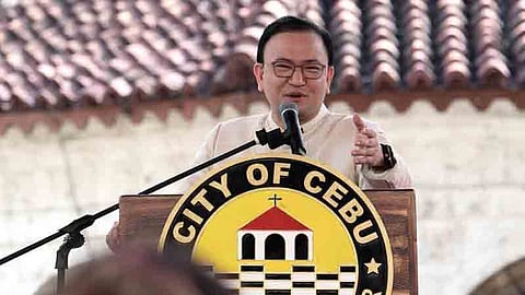 CEBU. Cebu City Acting Mayor Raymond Alvin Garcia.