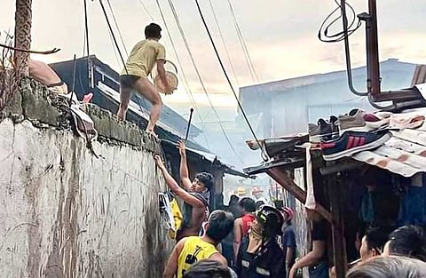 Charger niinit, 20 balay nasunog