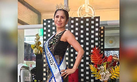 Dr. Jimymah Coching, Mrs. Universe Philippines 2024 candidate, representing Mindanao