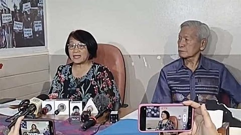 DAVAO. ACT Teachers Rep France Castro and former Bayan Muna Rep Satur Ocampo criticized the decision of the Tagum City Davao Del Norte Regional Trial Court Branch 2 on Monday, July 15, 2024.