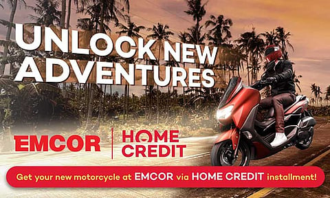 Home Credit introduces motorcycle financing, partners with EMCOR