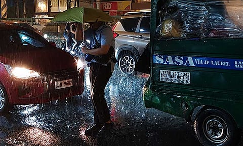 Cloudy skies, scattered rains, thunderstorms in Davao seen