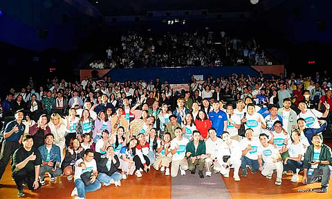 I am MAD volunteers together with participants of MAD Talks Padayon 2024.