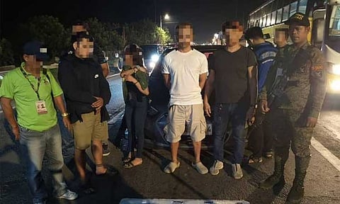 Task Force Davao and Davao City Police Office (DCPO) personnel intercepted an attempt to smuggle suspected shabu at the Sirawan Checkpoint on Tuesday night, October 29.