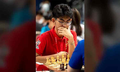 TOUGH FIELD. Panabo City’s FIDE Master (FM) Christian Gian Karlo Tade-Arca sets his sights on another title as he faces a challenging lineup of rated players at the 3rd Governor Henry S. Oaminal Open Chess Festival, held November 4-5 at the Asenso Misamis Occidental Sports and Cultural Center, Capitol Complex, in Oroquieta City, Misamis Occidental.