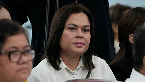 Sara Duterte denies threatening Marcoses, Romualdez