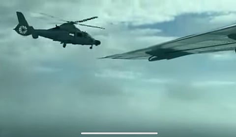 MANILA. The Philippine government slams China over the “unprofessional and reckless”actions of one of its helicopters, which flew dangerously close to a Bureau of Fisheries and Aquatic Resources (BFAR) light aircraft conducting a routine patrol over Bajo de Masinloc on Tuesday, February 18, 2025.