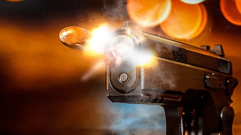 Shooting gun