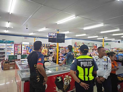 Gisubay sa awtoridad ang kuha sa CCTV camera atol sa pagpamusil.
