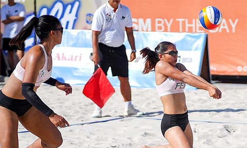 College stars suit up for Alas Pilipinas in the Rebisco Asian Volleyball Confederation (AVC) Beach Tour Nuvali Open starting on Wednesday at the Nuvali Sand Courts By Ayala Land in Santa Rosa, Laguna.