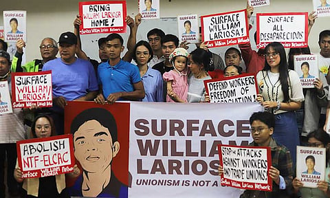 Network launched 1 year after labor organizer’s disappearance