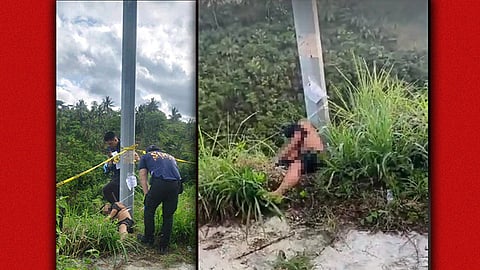 Patay nga lalaki gigaid sa poste