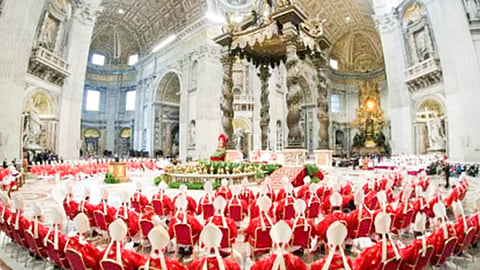 Cardinals begin conclave to elect new pope
