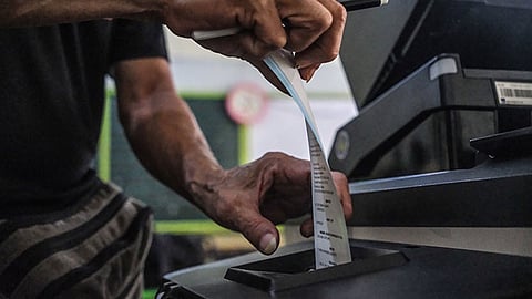 What happens to ballot papers after polls?