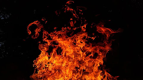 Rising fire risks during hot season