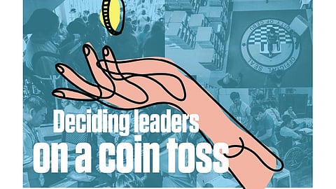 Deciding leaders on a coin toss