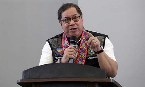 Department of Health Secretary Ted Herbosa.