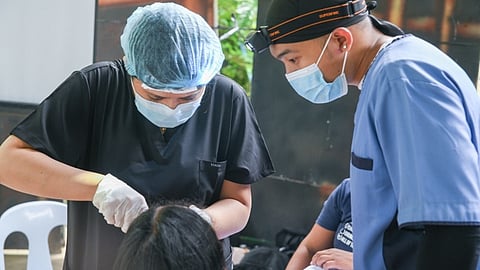 Binaliw community gets free dental care