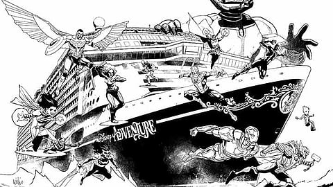 Disney Cruise Line, Marvel Comics collaborate on exclusive comic release