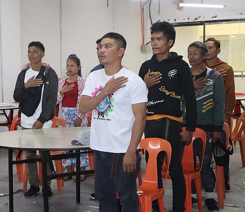 ZAMBOANGA. Former New People’s Army (NPA) members, now referred to as friends rescued (FRs), undergo profiling and validation as part of the government’s ongoing peace and reintegration program. The activity aims to assess their socio-economic status and needs.