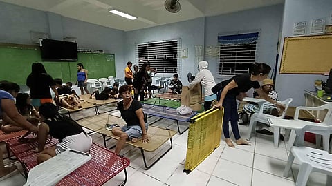 Sleeping mats and folding beds were delivered to Uswag San Isidro Elementary School on July 23, 2025, while foam mattresses were provided to Barangay Camalig to ensure the comfort of evacuees. Additional relief goods were also delivered to Barangays Balantang and Buhang in Jaro Districts. (Photo courtesy of Raisa Treñas Facebook)