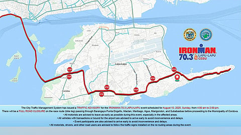 Road closures set for Ironman 70.3