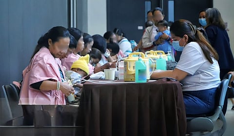 BREASTFEEDING STATIONS. The DOH and NNC urged public and private institutions to establish breastfeeding stations in workplaces. (Photo courtesy of PIA 3)