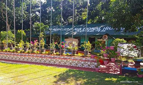 Mambago-B National High School in Babak District.