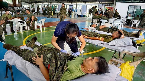 Army’s 3ID marks National Heroes Day with blood donation drive