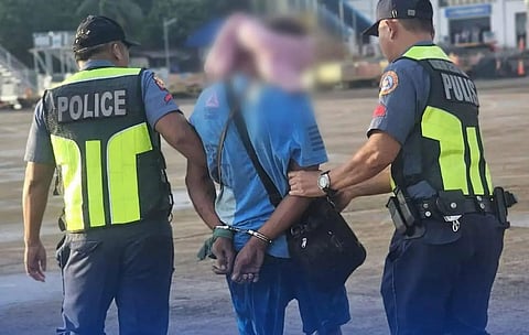 Lalaki nga nidagan sa airport runway gisikop