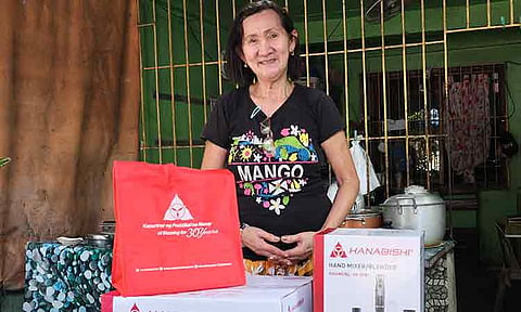 Hanabishi Appliances recently donated livelihood starter kits to 10 nanaypreneurs (women who manage small karinderya (small eateries)) and 2 health coordinators in their communities as part of its newly launched Kapartner sa Kabuhayan corporate social responsibility (CSR) program.
