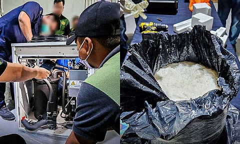 CLARK. Authorities intercepted over P75 million worth of shabu concealed in an industrial water chiller at the Port of Clark, leading to the arrest of two men linked to the shipment, the Bureau of Customs (BOC)-Clark said Friday, September 5, 2025.