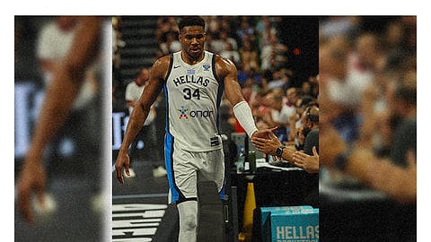 Giannis nangulo sa pagtaktak sa Spain