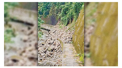 Riprap collapse prompts citywide infra audit