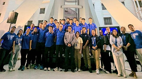 READY FOR BATTLE. The Alas Pilipinas national men’s volleyball team is all set for battle in the FIVB World Championship slated September 12 to 28 at the SM Mall of Asia Arena and Smart Araneta Coliseum.