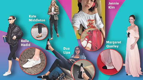 IT girls love ballet flats, here's how they're styling them