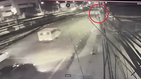 CEBU. A couple cleaning the roadside early Thursday, September 18, 2025, was struck in a hit-and-run along MC Briones Street (Highway Seno) in Mandaue City.