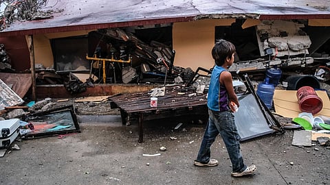 Quake leaves trail of loss